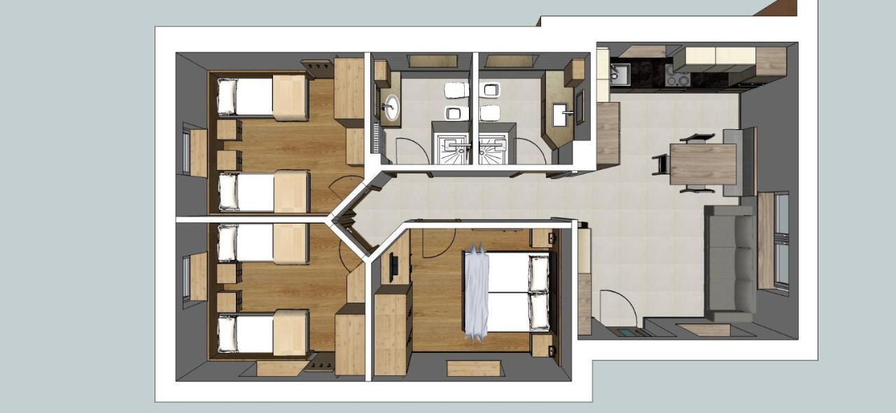 Fiemme Home Mountain Apartment Tesero Eksteriør billede